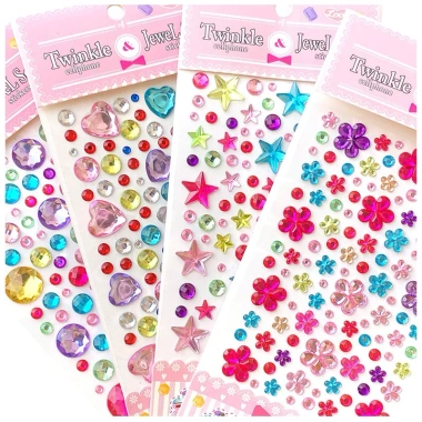 Set 2 Sticker hạt đá dán trang trí DIY - Keo dán mạnh, giá ưu đãi 52.000₫