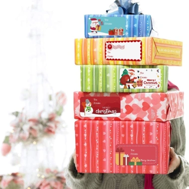 Set 2 Tờ Nhãn Dán Sticker 20 & 26 Miếng Dài Dán Hộp Quà Noel Xinh Xắn - Giá 8.000₫ 5 Set 2 Tờ Nhãn Dán Sticker 20 & 26 Miếng Dài Dán Hộp Quà Noel Xinh Xắn - Giá 8.000₫ 5