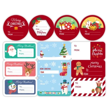 Set 2 Tờ Nhãn Dán Sticker 20 & 26 Miếng Dài Dán Hộp Quà Noel Xinh Xắn - Giá 8.000₫ 6 Set 2 Tờ Nhãn Dán Sticker 20 & 26 Miếng Dài Dán Hộp Quà Noel Xinh Xắn - Giá 8.000₫ 6