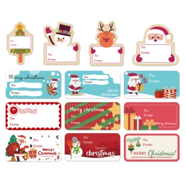Set 2 Tờ Nhãn Dán Sticker 20 & 26 Miếng Dài Dán Hộp Quà Noel Xinh Xắn - Giá 8.000₫ 7 Set 2 Tờ Nhãn Dán Sticker 20 & 26 Miếng Dài Dán Hộp Quà Noel Xinh Xắn - Giá 8.000₫ 7