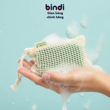 Set 2 Túi Đựng Xà Phòng Tạo Bọt 100% Cotton - Sạch, Bền, Thân Thiện Môi Trường 4