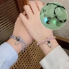 Set 2 Vòng Tay Nam Châm Dạ Quang Điều Chỉnh cho Cặp Đôi Giá ưu đãi 30.000 4
