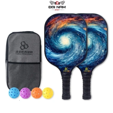 Set 2 vợt Pickleball carbon cao cấp, kèm túi chống sốc và 4 bóng - Giá chỉ 479.000₫