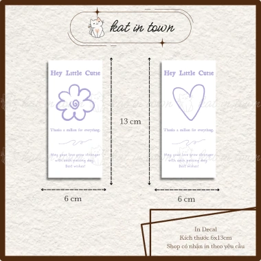 Set 20-50 Nhãn Dán Decal Niên Phong Mặt Cười Tím 6x13cm Chống Nước, Màu Rõ Nét - 8.500₫
