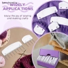 Set 20 chiếc NS Knit Blockers thép không gỉ 2 kích cỡ DIY đan móc 6