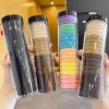 Set 20 Dây Chun Buộc Tóc Co Dãn Nhiều Màu, Hộp Ống Trong Suốt - Hot Trend 10.000₫ 3