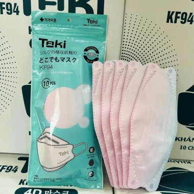Set 20 khẩu trang 4D KF94 cầu vòng màu loang ombre – bảo vệ tối ưu, giá chỉ 12.000₫ 3