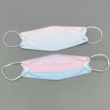 Set 20 khẩu trang 4D KF94 cầu vòng màu loang ombre – bảo vệ tối ưu, giá chỉ 12.000₫ 7
