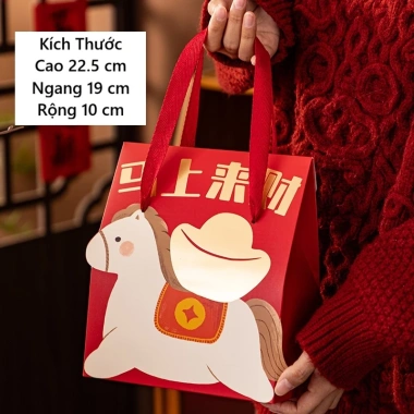 SET 20 Túi Đựng Quà Tết - Túi Bánh Mứt, Hạt Dưa, Hạt Bí, Khô Bò 500g 115k 5