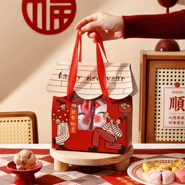 Set 20 Túi Quà Tết Giấy Kraft Đựng Bánh Mứt, Hạt Dưa, Kẹo - Giá Ưu Đãi 115k 4