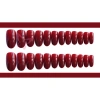 Set 24 Móng Tay Giả Nina CS-80 Đỏ Rượu Vang - Thời Trang Giá 29.700₫ 5