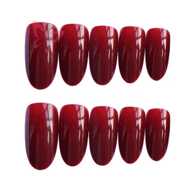 Set 24 Móng Tay Giả Nina CS-80 Đỏ Rượu Vang - Thời Trang Giá 29.700₫