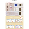 Set 24 Móng Tay Giả Nina CS-80 Đỏ Rượu Vang - Thời Trang Giá 29.700₫ 7