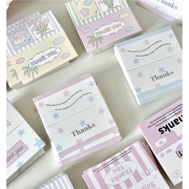 Set 24 Tag Đầu Thank You Gói Card Gói Quà Thẻ Cảm Ơn Đẹp Giá Chỉ 18.000đ