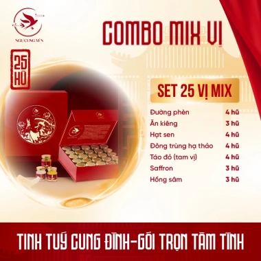 Set 25 Hũ Tổ Yến Sào Chưng Sẵn Yến Tươi 70ml, Giá Ưu Đãi 1.610.400₫ 2