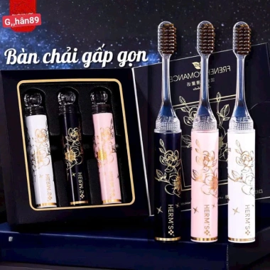Set 3 Bàn Chải Đánh Răng Gấp Gọn Lông Mềm Du Lịch Tiện Lợi Giá 48.800 VND 9 Set 3 Bàn Chải Đánh Răng Gấp Gọn Lông Mềm Du Lịch Tiện Lợi Giá 48.800 VND 9