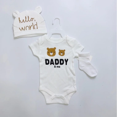 Set 3 Body Cho Bé - Đồ ngủ thoải mái, giá 59.000 dong, giảm sâu từ 75.520 dong Set 3 Body Cho Bé - Đồ ngủ thoải mái, giá 59.000 dong, giảm sâu từ 75.520 dong