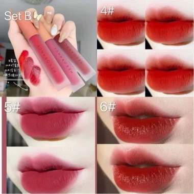 Set 3 Cây Son Kem Herorange Fluffy Lip Glaze Siêu Lì – Giá chỉ 54.000₫