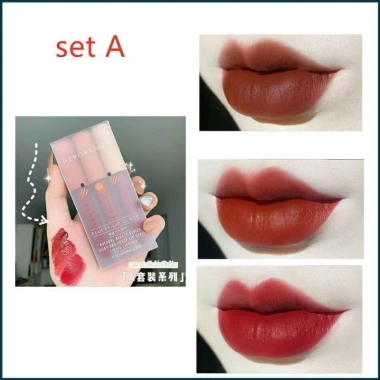 Set 3 Cây Son Kem Herorange Fluffy Lip Glaze Siêu Lì – Giá chỉ 54.000₫