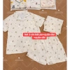 Sét 3 chi tiết áo, quần dài, quần sooc mặc nhà cực xinh - Giá ưu đãi 179k 2