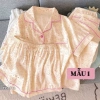 Sét 3 chi tiết áo, quần dài, quần sooc mặc nhà cực xinh - Giá ưu đãi 179k 3