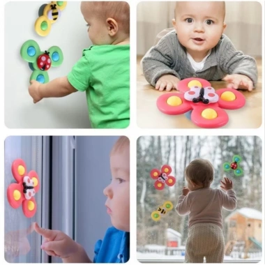 Sét 3 con quay cho bé – Loại 1, Giá ưu đãi 19.000₫, Đồ chơi giáo dục