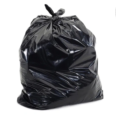 Sét 3 cuộn Túi rác tự phân hủy đen không lõi 55x65cm Giá chỉ 22.000₫