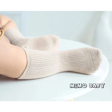 Set 3 đôi tất vớ trơn tone màu Hàn Quốc cho bé Mimo Baby T04 giảm còn 89.000 VND