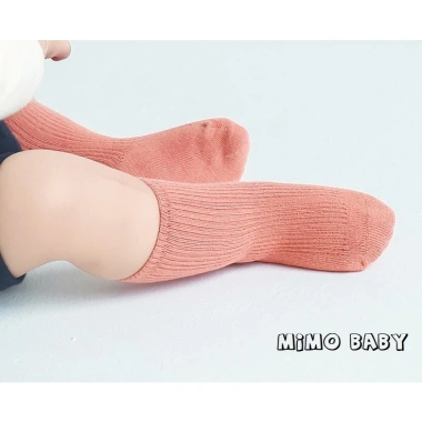 Set 3 đôi tất vớ trơn tone màu Hàn Quốc cho bé Mimo Baby T04 giảm còn 89.000 VND