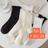 Sét 3 đôi vớ ren dễ thương cho nữ - trẻ trung năng động, giảm giá chỉ 8.900₫ 9