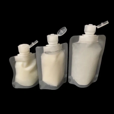 Set 3 gói chiết mỹ phẩm du lịch nắp bật màu trắng - Tiện lợi, giá chỉ 2.500₫