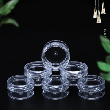 Set 3 Hũ Nhựa Trong Suốt C17 Có Nắp Đựng Sang Chiết Mỹ Phẩm Du Lịch Tiện Lợi Nhiều Kích Cỡ 7.990 VND