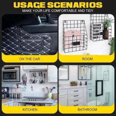Set 3 Kẹp Chống Trượt Thảm Sàn Đa Năng, Móc Treo Dán Đồ Trên Ô Tô - 10.000đ 7