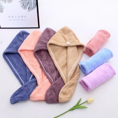 Set 3 khăn quấn ủ tóc microfiber cao cấp - Khô nhanh, bảo vệ tóc, giá chỉ 100k