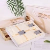 Set 3 khăn tắm trắng hộp + túi xịn xò quà tặng, chất thấm hút siêu tốt