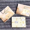 Set 3 khăn tắm trắng hộp + túi xịn xò quà tặng, chất thấm hút siêu tốt 4