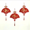 Set 3 Khánh Quạt Phúc Lộc Thọ Tết 45cm - Dây Treo Nhung Đỏ - Trang Trí Năm Mới 31.000 9