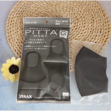 Sét 3 khẩu trang PITA kháng khuẩn xuất Nhật, chống bụi bẩn - Giá 23.999 VND