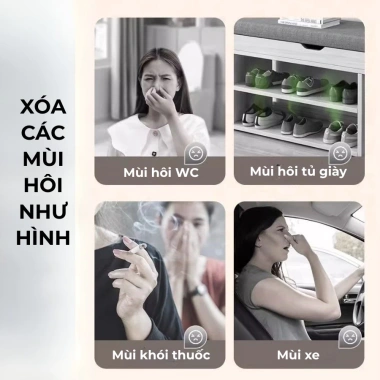Set 3 lọ sáp tỏa hương TDG khử mùi phòng ngủ toilet - Hương dịu nhẹ cho mẹ & bé