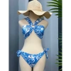Set 3 món bikini đồ bơi đi biển và áo choàng mẫu mới sexy, giảm còn 309.000 VND 6