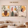 Set 3 Tranh Canvas Vintage - Treo Tường Phòng Khách, Ngủ, Làm Việc, 77.900₫ 3