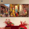 Set 3 Tranh Dán Tường Đón Xuân 2.026 - Trang Trí Tết Nhà Hàng, Khách Sạn, Giá 135k 2