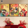 Set 3 Tranh Dán Tường Đón Xuân 2.026 - Trang Trí Tết Nhà Hàng, Khách Sạn, Giá 135k 3