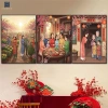 Set 3 Tranh Dán Tường Đón Xuân 2.026 - Trang Trí Tết Nhà Hàng, Khách Sạn, Giá 135k 8