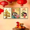 Set 3 Tranh Treo Tường Tết 2.026 Cao Cấp Trang Trí Tết Bính Ngọ HTN DECOR Giá Ưu Đãi 315.000 VND 7