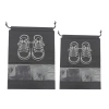 Set 3 Túi Đựng Giày Dép Dây Rút Chống Bụi Ẩm Mốc - Bảo Vệ Đồ Khi Đưa Vali Du Lịch HoàngGiaDụng 5