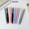 Set 30 bút bi gel ST viết trơn mực xanh và đen, chữ đẹp cho học sinh sinh viên 7