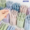 Set 30 bút bi gel ST viết trơn mực xanh và đen, chữ đẹp cho học sinh sinh viên 10