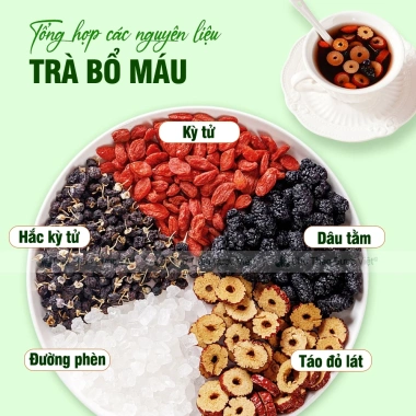 Set 30 gói trà bổ máu, mát gan, đẹp da, điều hòa kỳ nguyệt – 45.000₫ 6