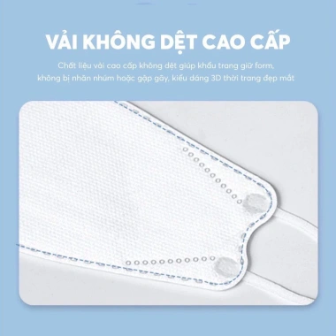 Set 300 chiếc (30 túi) khẩu trang 4 lớp KF94 chống bụi mịn, kháng khuẩn - 170k 2